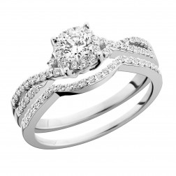 Masterpiece® Diamond Round Bridal Set